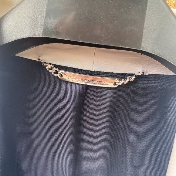 Dolce & Gabbana White Tuxedo Suit Jacket Wedding Suit & Pants Size 44R Size 36W - Picture 7 of 16